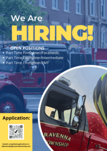 Blue Modern We Are Hiring (Poster)